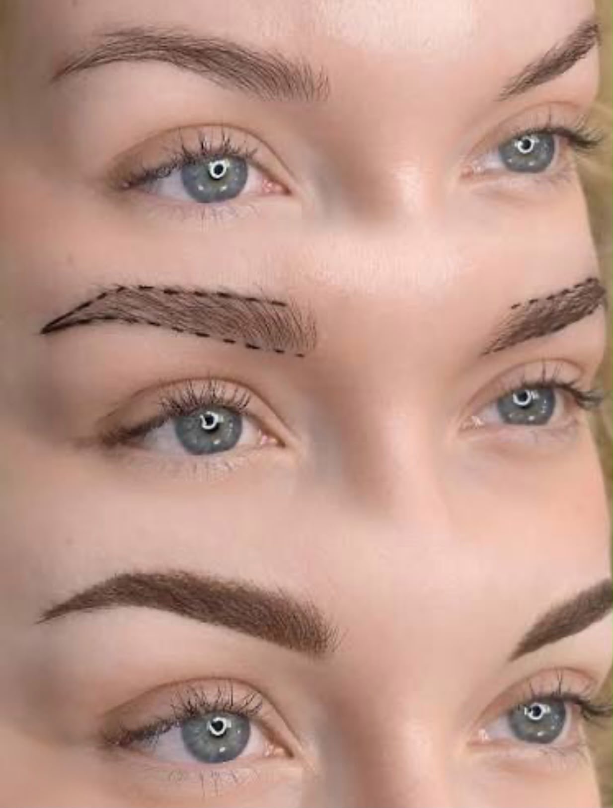 Microblading Augenbrauen – Härchenzeichnung